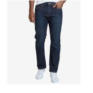 Nautica Men's Blue Anchor Straight Fit Jeans Size 36/34
